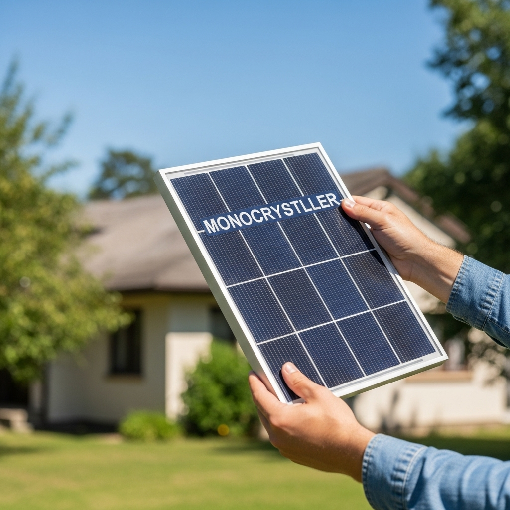 Panneaux photovoltaïques monocristallins